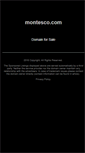 Mobile Screenshot of montesco.com